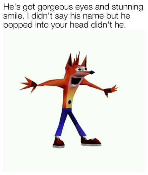 crash bandicoot meme